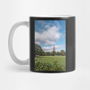 Medieval cathedral in the city of Norwich Mug